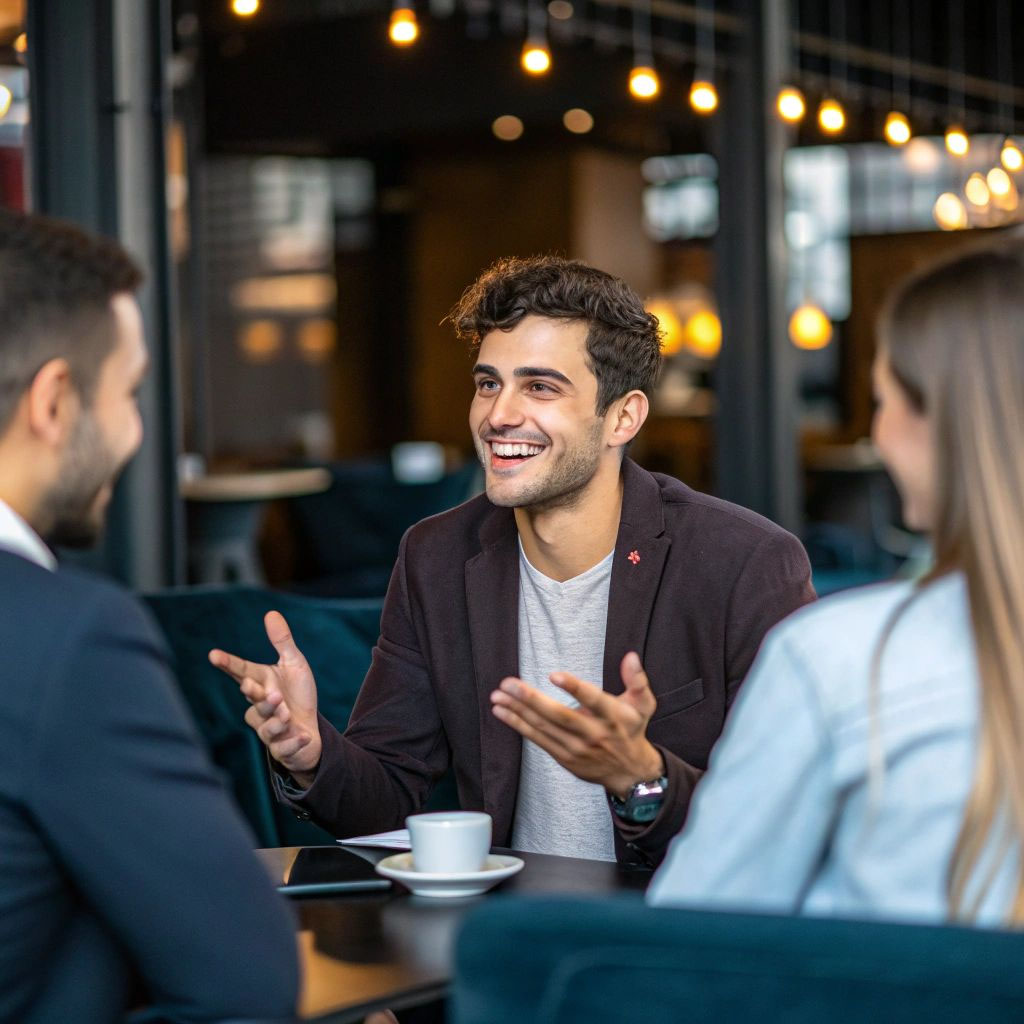 Policy advisory discussion in a meeting